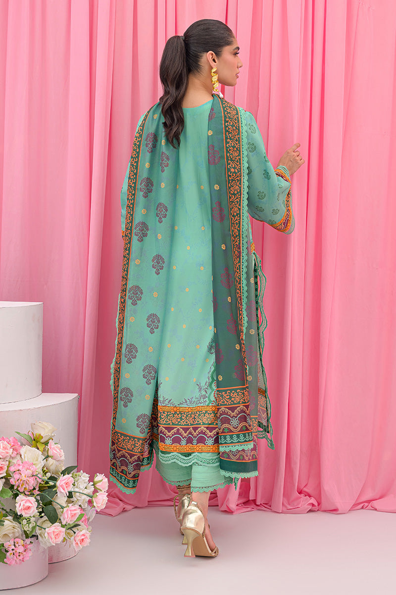 Chic Ophicial | The Maison Duo | Mint Aura - Luxury Dress - available at Maria Faisal in UK and USA.