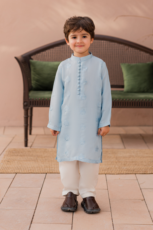 KKB-129 - by Maria Faisal - Registered Vendor of : Kastoor Kids - 100% Original Designer Dress.
