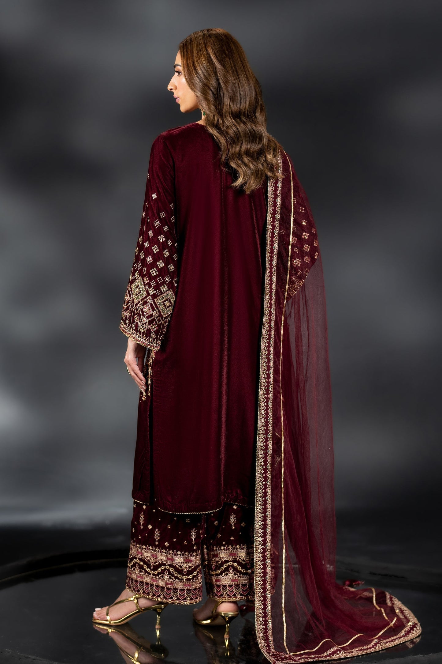 Naqshi | Makhmal 24 | MAHYM - Ladies Clothes - Maria Faisal