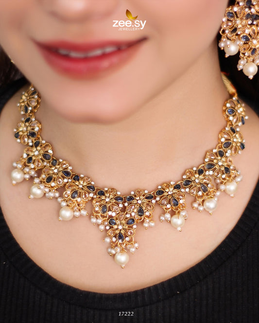 Magnolia Glimmer Necklace - Necklace Sets 