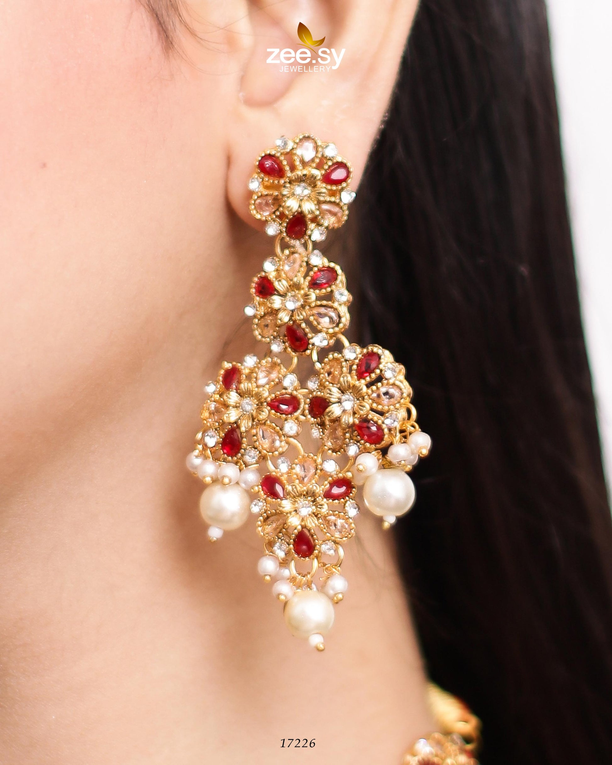 Magnolia Glimmer Necklace - Necklace Sets 