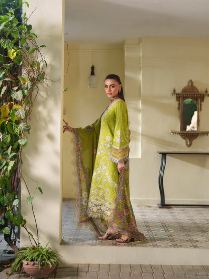 Bin Ilyas | Heritage Dore | 172-B - Luxury Dress - available at Maria Faisal in UK and USA.