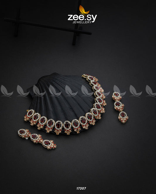 Embellished Necklace - Necklace Sets 