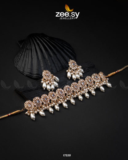 Blooming Flower Necklace - Necklace Sets 