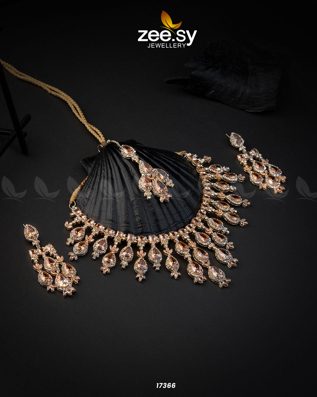 Gorgeous Necklace - Designer Dress with Intricate embroidery and embellishments. Shop elegent wedding dress at Maria Faisal.