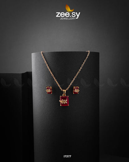 Cubic Sterling Pendant - Necklace Sets 