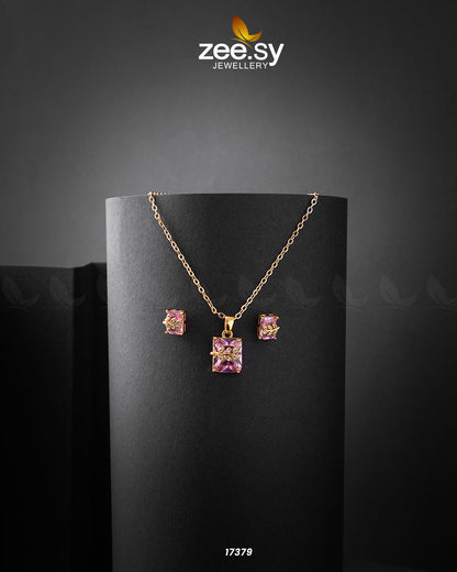 Cubic Sterling Pendant - Necklace Sets 
