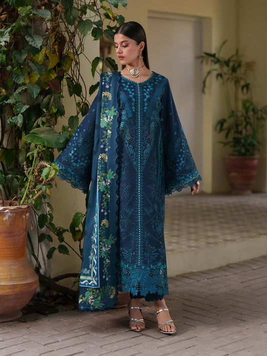 Bin Ilyas | Heritage Dore | 173-A - Luxury Dress - available at Maria Faisal in UK and USA.