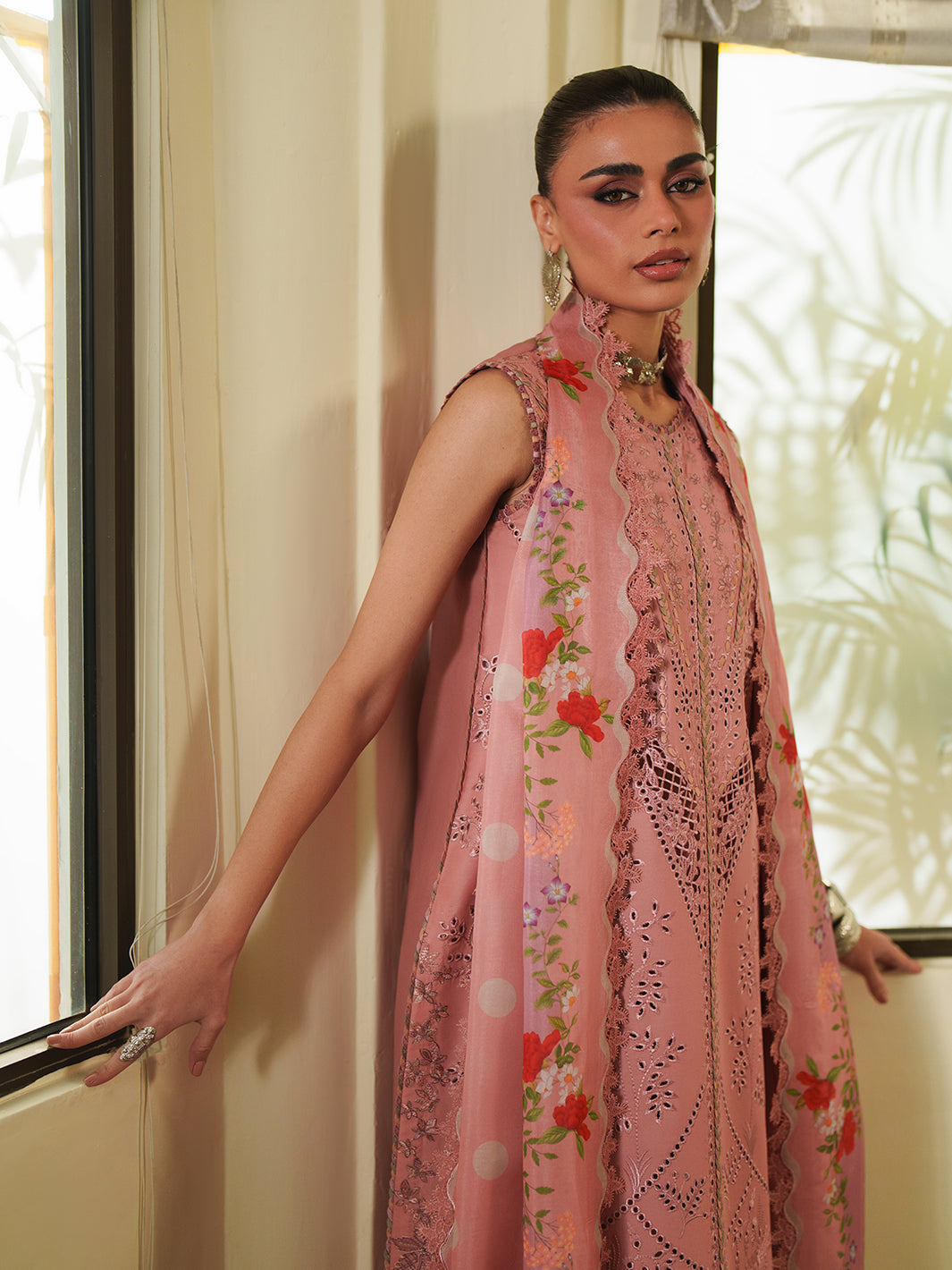 Bin Ilyas | Heritage Dore | 173-B - Luxury Dress - available at Maria Faisal in UK and USA.