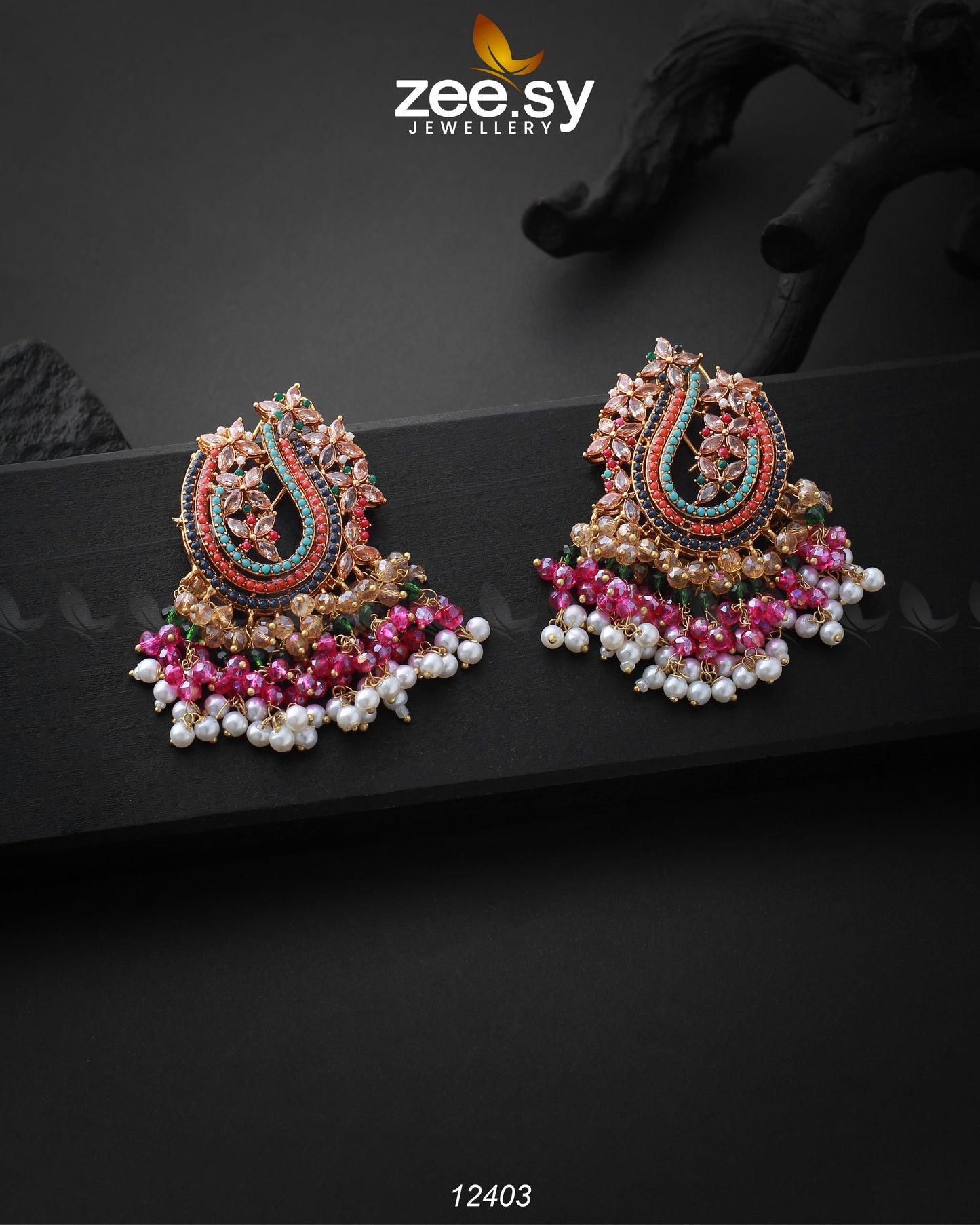 Mayuri Earings - Earrings 