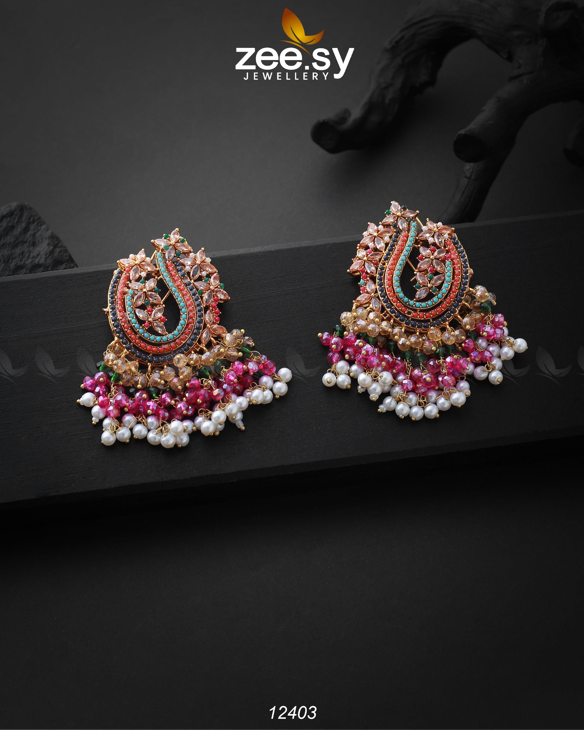 Mayuri Earings - Earrings 