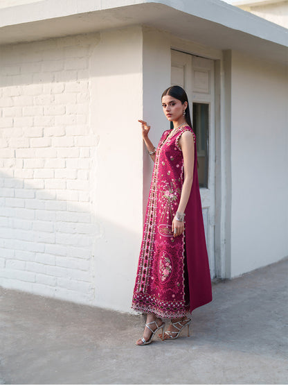 Bin Ilyas | Heritage Dore | 174-A - Luxury Dress - available at Maria Faisal in UK and USA.