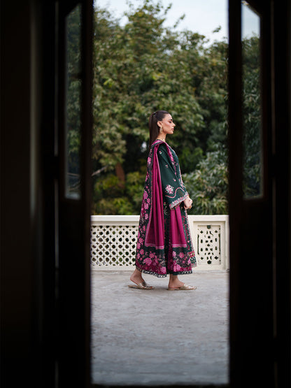 Bin Ilyas | Heritage Dore | 174-B - Luxury Dress - available at Maria Faisal in UK and USA.