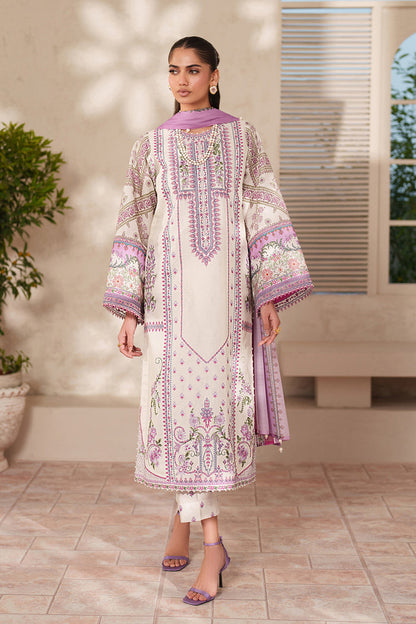Baroque | Luxury Pret Summer | UF-4411 - Luxury Dress - available at Maria Faisal in UK and USA.