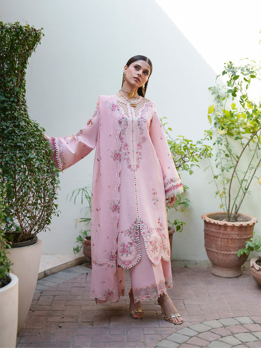 Bin Ilyas | Heritage Dore | 176-B - Luxury Dress - available at Maria Faisal in UK and USA.
