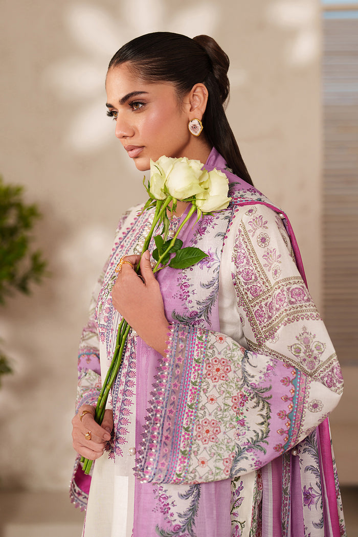 Baroque | Luxury Pret Summer | UF-4411 - Luxury Dress - available at Maria Faisal in UK and USA.