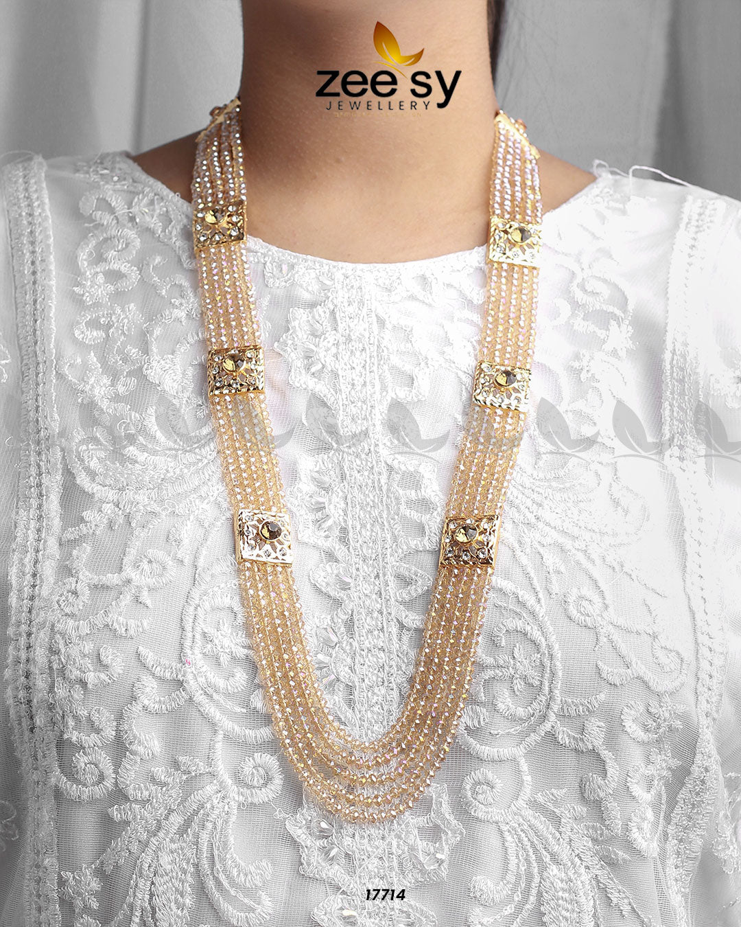 Initials Mala Necklace - Necklace Sets 