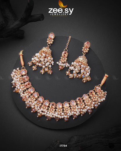 Celosia Necklace - Necklace Sets 