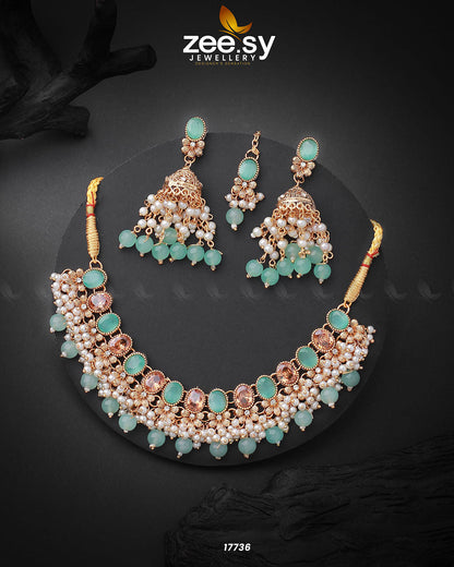 Celosia Necklace - Necklace Sets 