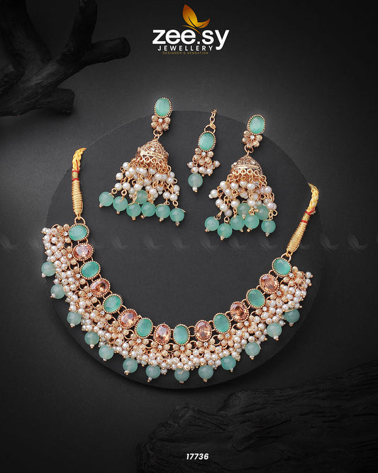 Celosia Necklace - Necklace Sets 