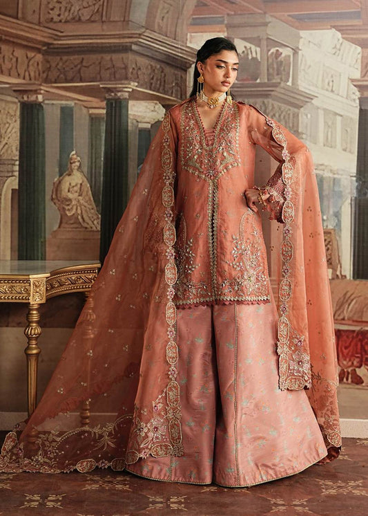 Sadaf Fawad Khan | Roya Lumiere | Laleh Noor - Formal Dress - available at Maria Faisal in UK and USA.