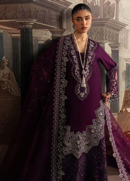 Sadaf Fawad Khan | Roya Lumiere | Banafsh - Formal Dress - available at Maria Faisal in UK and USA.