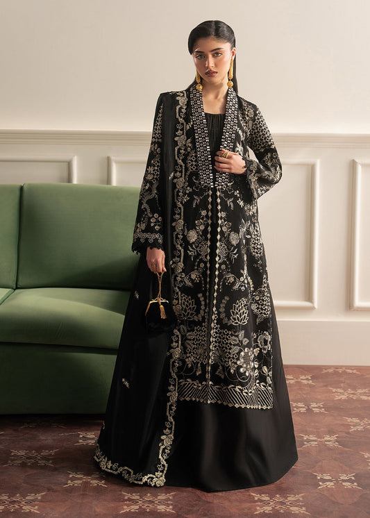 Sadaf Fawad Khan | Roya Lumiere | Siah Golzar - Formal Dress - available at Maria Faisal in UK and USA.