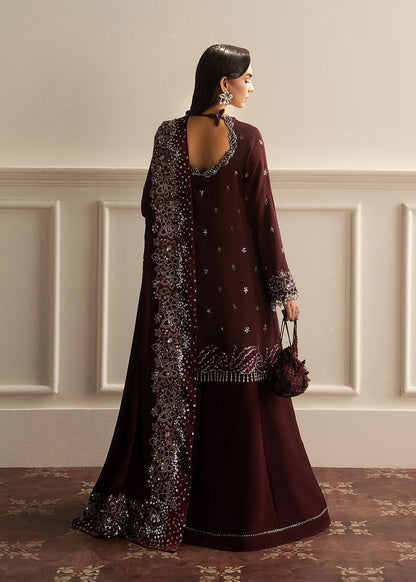Sadaf Fawad Khan | Roya Lumiere | Ruby Luxe - Formal Dress - available at Maria Faisal in UK and USA.
