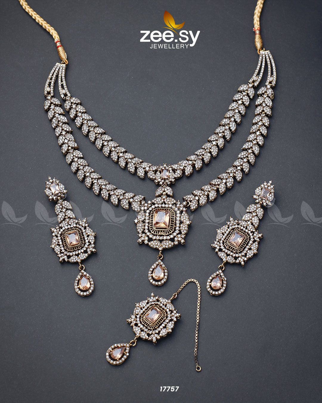 Fuchsia Necklace - Necklace Sets 
