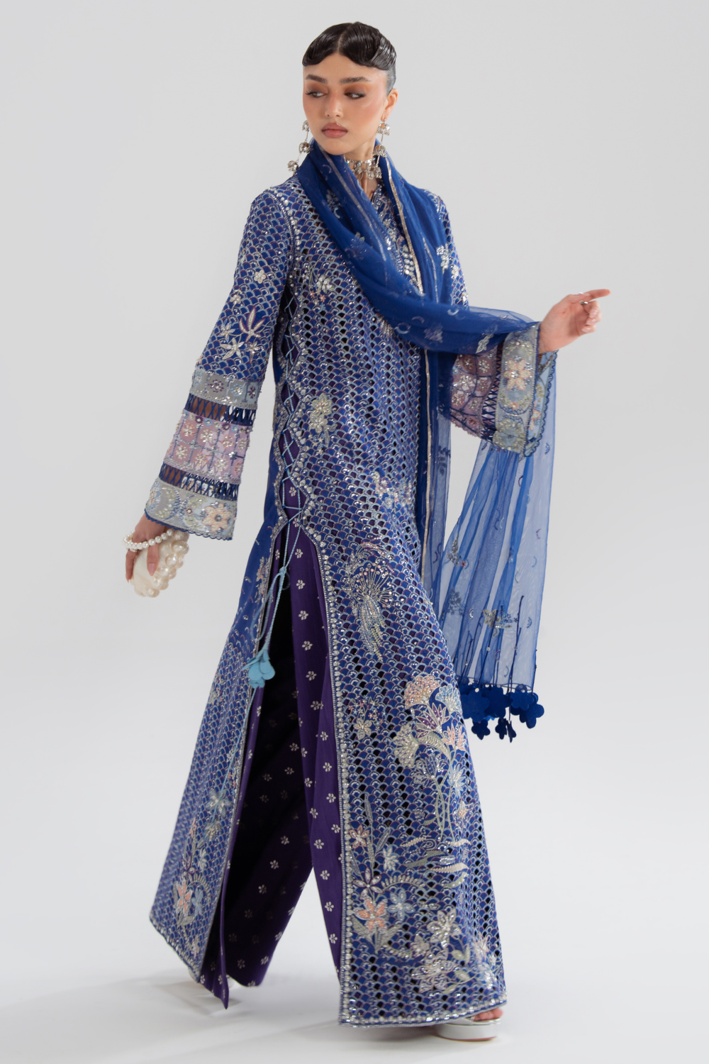 Soraya | Silk Edit 26 | Évara - Formal Dress - available at Maria Faisal in UK and USA.