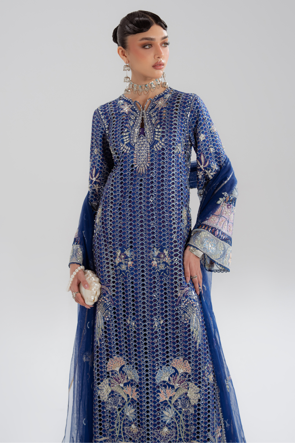 Soraya | Silk Edit 26 | Évara - Formal Dress - available at Maria Faisal in UK and USA.