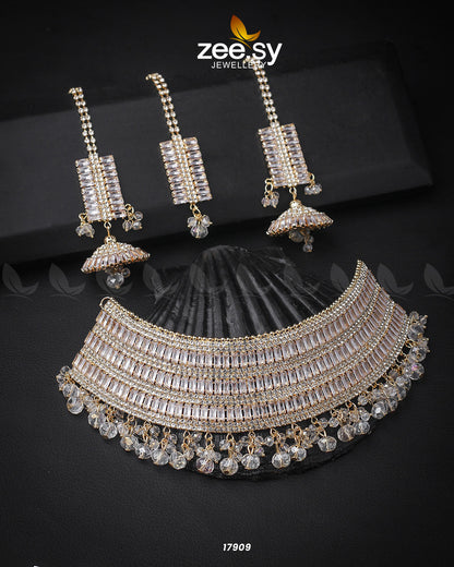 Sumayah's Choker Necklace - Necklace Sets 
