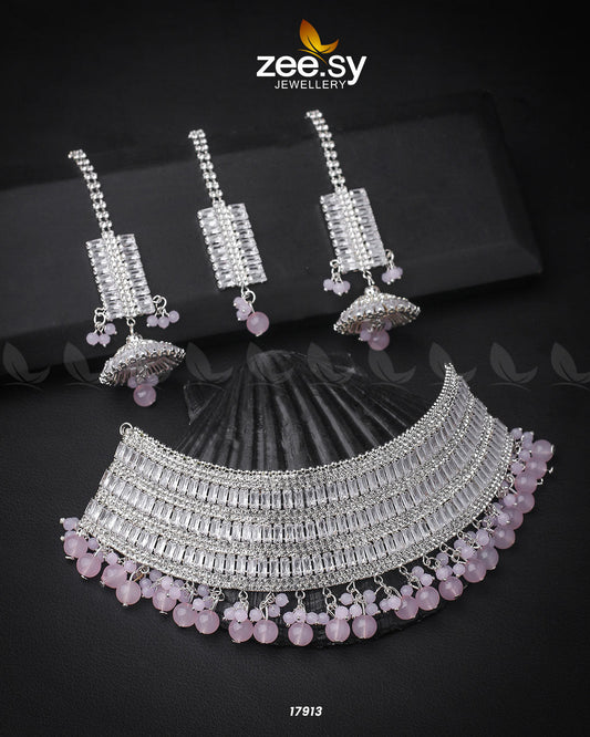 Sumayah's Choker Necklace - Necklace Sets 