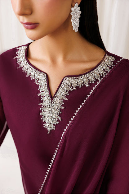 Baroque  | Luxury Pret 26 | EN-1292 - Luxury Dress - available at Maria Faisal in UK and USA.