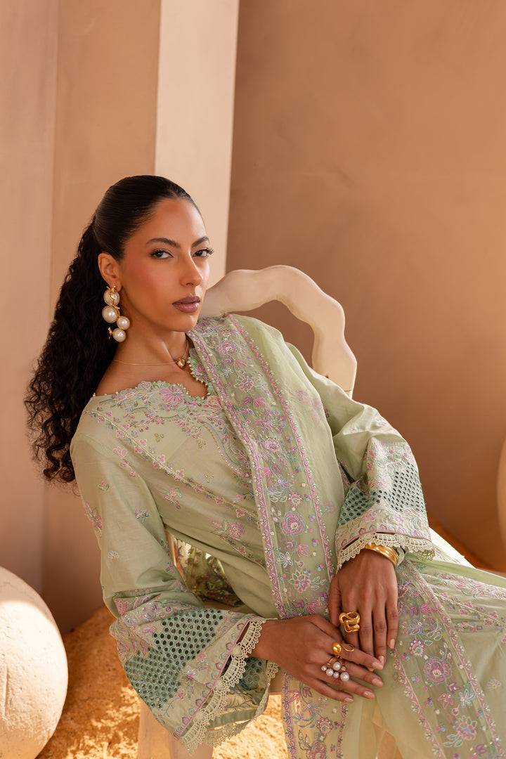 Batik | Ophelia Luxury Pret | Meeral Green by Maria Faisal - Registered Vendor of : Batik - type : Ladies Clothes - 100% original wedding dresses