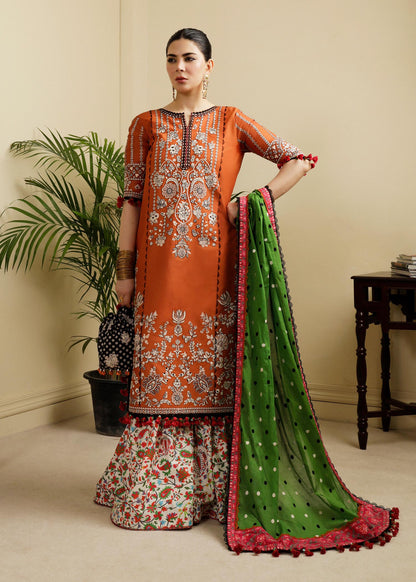 Hussain Rehar | Lawn SS 2023 | Stardust - Ladies Clothes - Maria Faisal