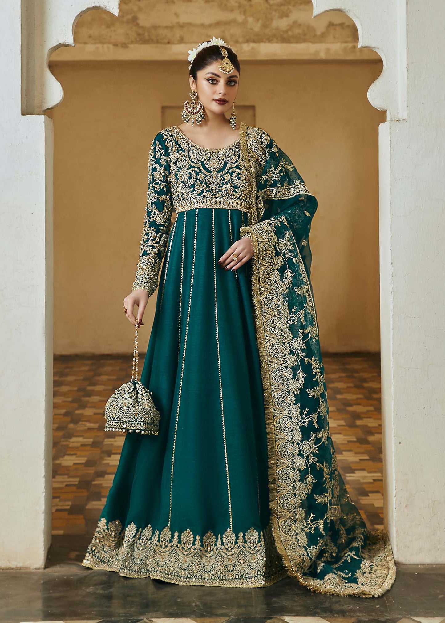 Kanwal Malik | Afsheen Luxury Formals | Tammana - Wedding Dress - Maria Faisal
