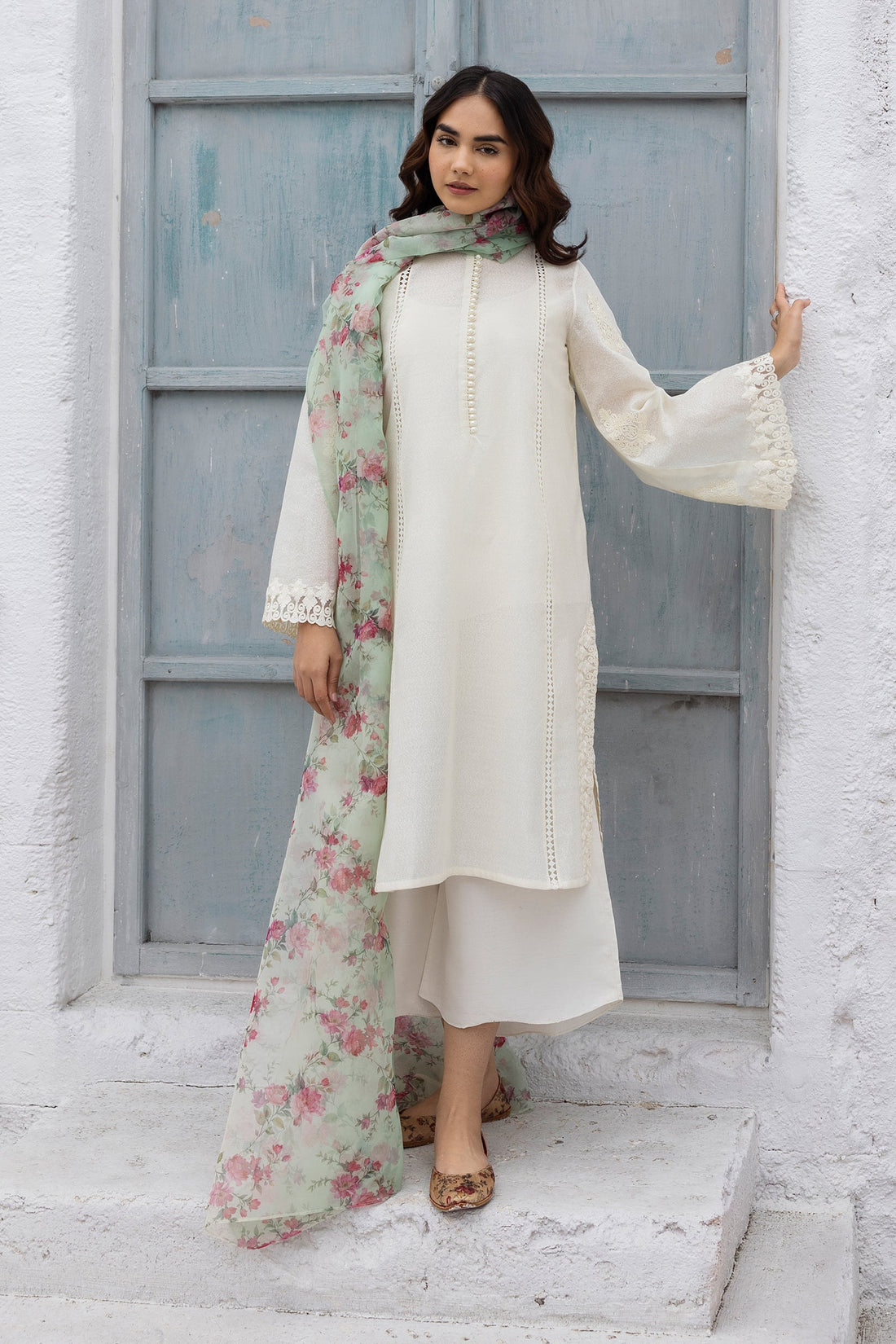 Erum Khan | Ramadan Edition | Haya - Designer Dress with Intricate embroidery and embellishments. Shop elegent wedding dress at Maria Faisal.
