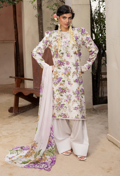 Humdum | Zaiba 25 | D10 - Ladies Clothes - Maria Faisal