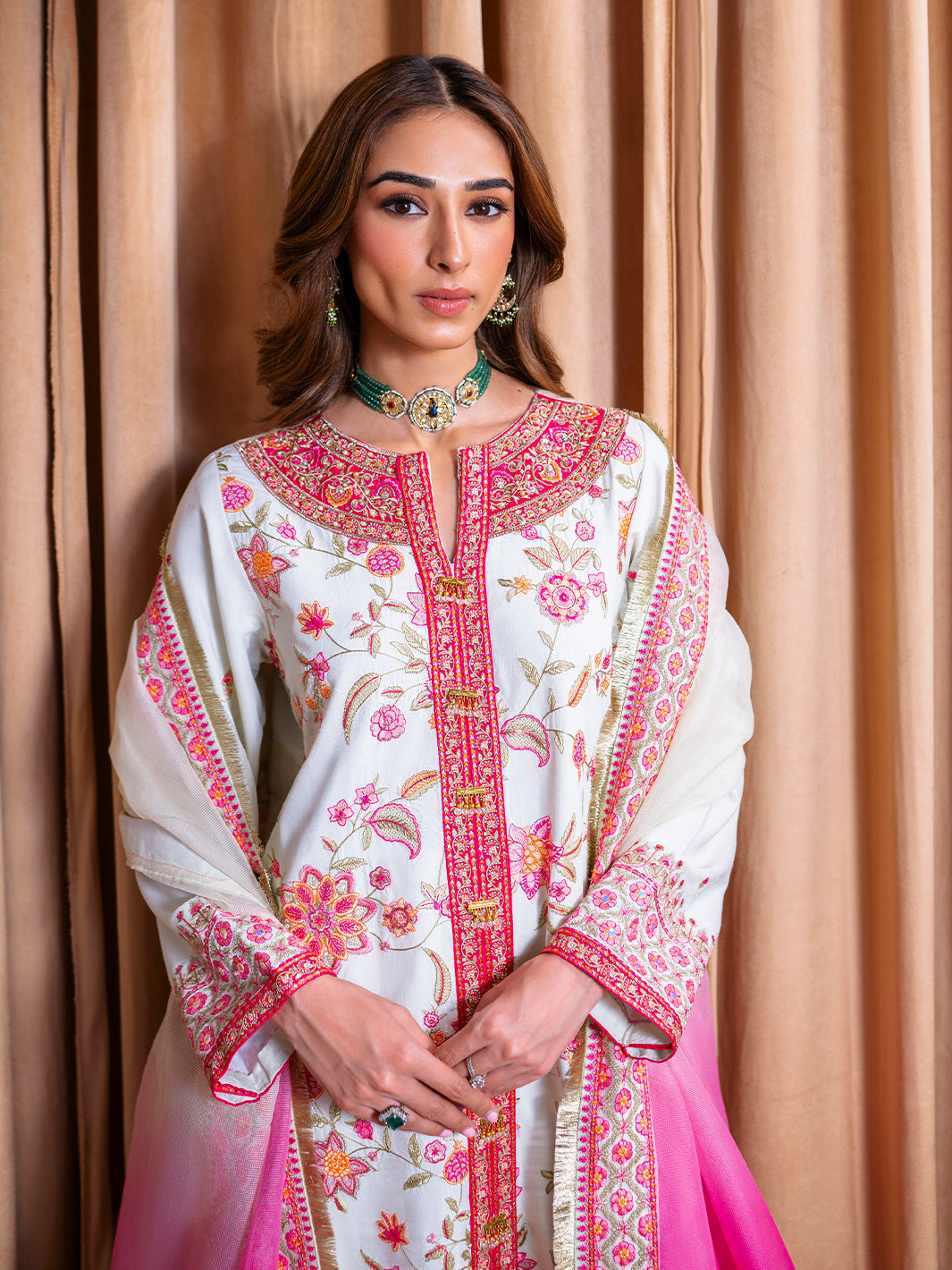 Faiza Faisal | Rema Wedding Formals 24 | Aida - Designer Dress with Intricate embroidery and embellishments. Shop elegent wedding dress at Maria Faisal.