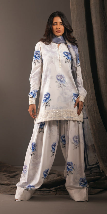 Erum Khan | Beyond Basic | RADIANT RHYTHM - Designer Dress with Intricate embroidery and embellishments. Shop elegent wedding dress at Maria Faisal.