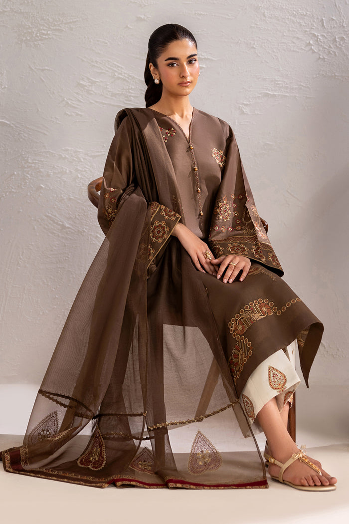 Baroque  | Luxury Pret 26 | PR-1325 - Luxury Dress - available at Maria Faisal in UK and USA.