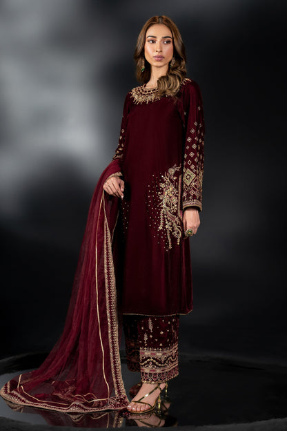 Naqshi | Makhmal 24 | MAHYM - Ladies Clothes - Maria Faisal