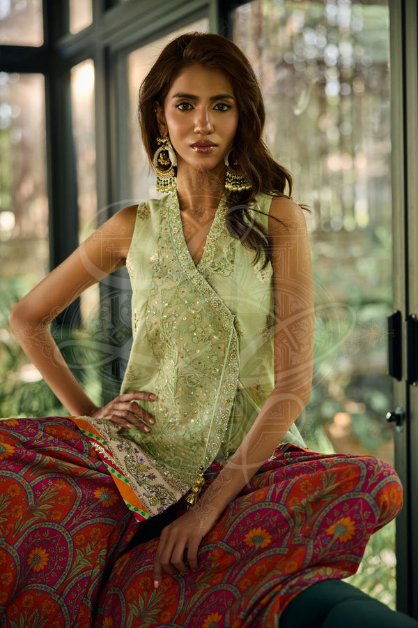 Layla Chatoor | Luxury Pret | Aveline - Luxury Dress - available at Maria Faisal in UK and USA.