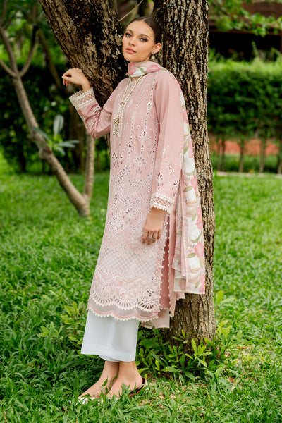 Baroque | Luxury Pret Summer | UF-4264 - Luxury Dress - available at Maria Faisal in UK and USA.