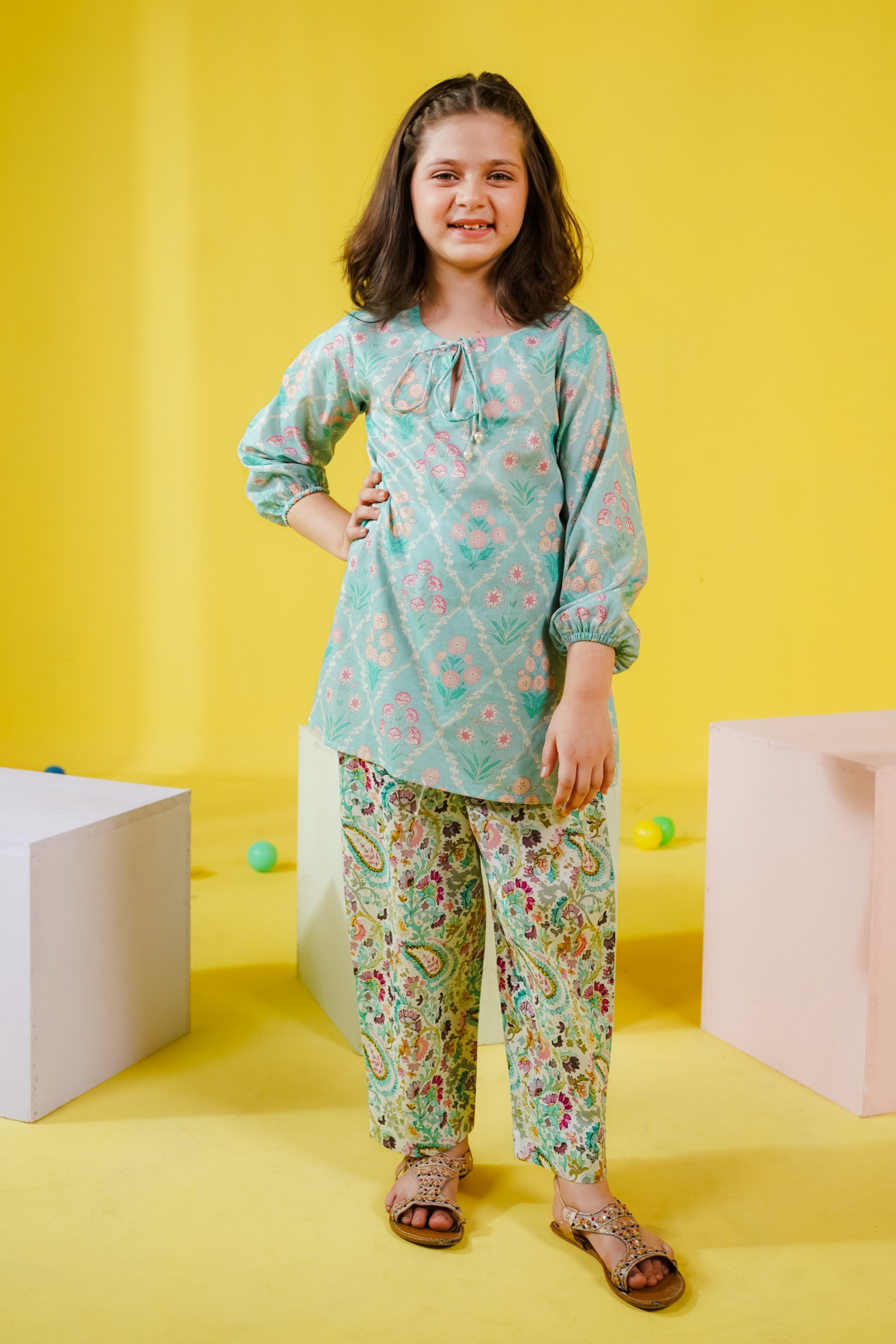KKG-155 - by Maria Faisal - Registered Vendor of : Kastoor Kids - 100% Original Designer Dress.