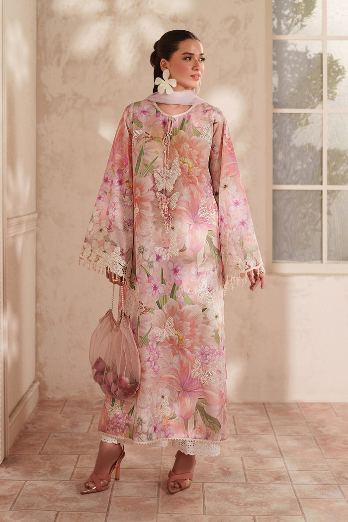 Baroque | Luxury Pret Summer | UF-4412 - Luxury Dress - available at Maria Faisal in UK and USA.