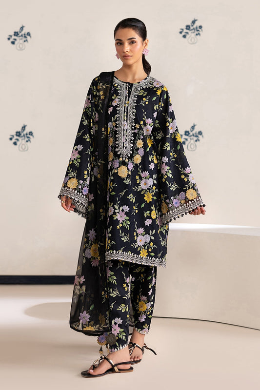 Baroque | Luxury Summer Pret | UF-4465 - Luxury Dress - available at Maria Faisal in UK and USA.