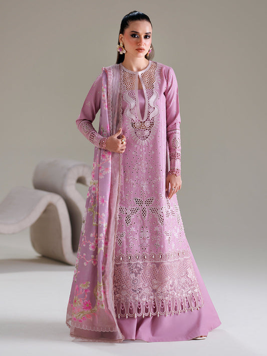 Bin Ilyas | Amour Luxury Lawn 26 | 181-B - Luxury Dress - available at Maria Faisal in UK and USA.