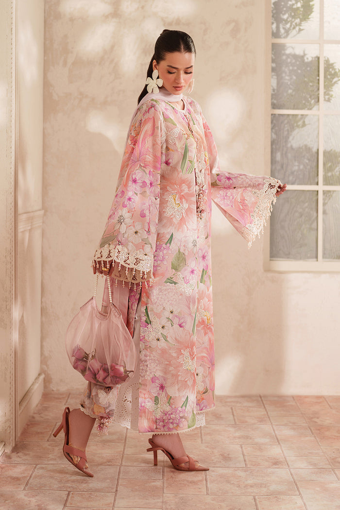 Baroque | Luxury Pret Summer | UF-4412 - Luxury Dress - available at Maria Faisal in UK and USA.